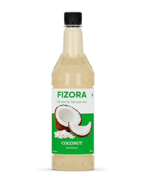 FIZORA Coconut flavoured syrup, 750 ml