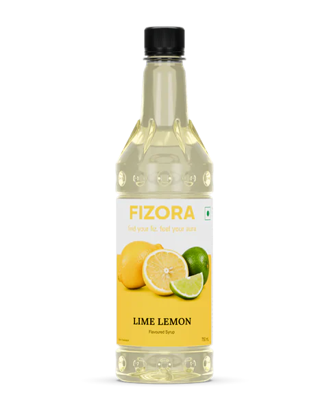 FIZORA Lime Lemon flavoured syrup, 750 ml