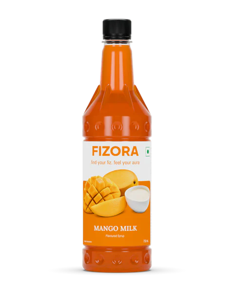 FIZORA Mango Milk flavoured syrup, 750 ml