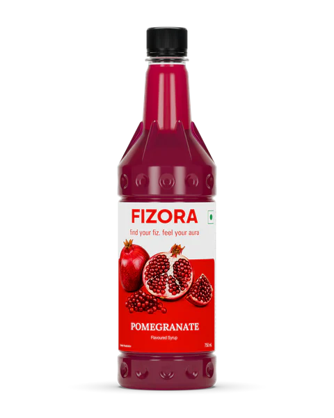 FIZORA Pomegranate flavoured syrup, 750 ml