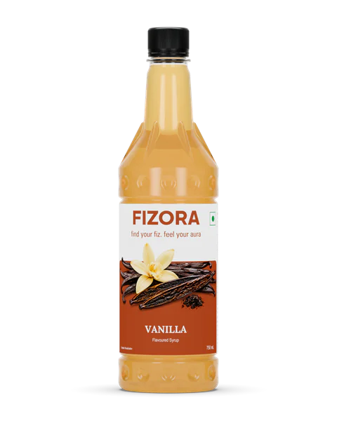 FIZORA Vanilla flavoured syrup, 750 ml